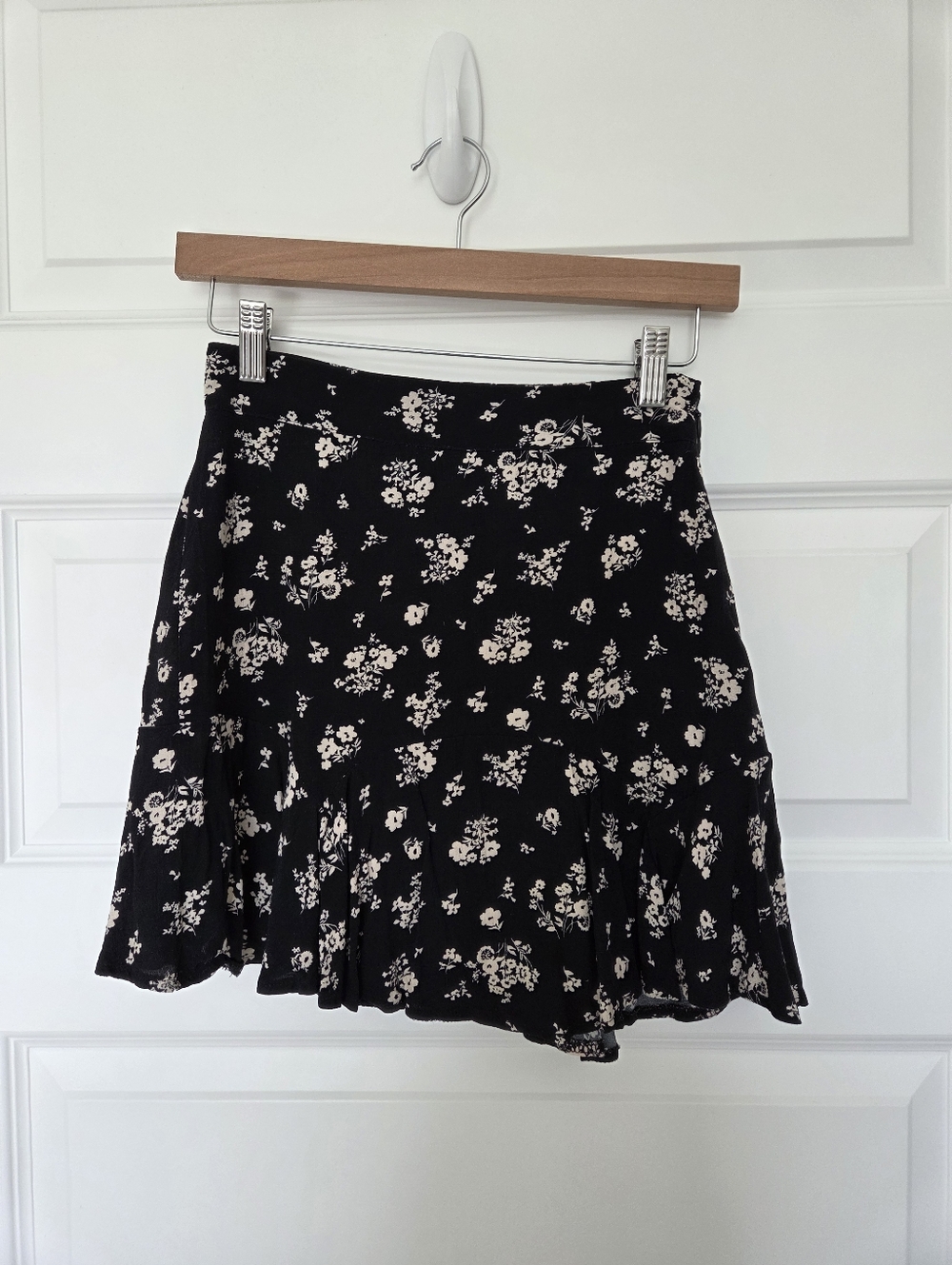 Free People Floral Mini Skirt